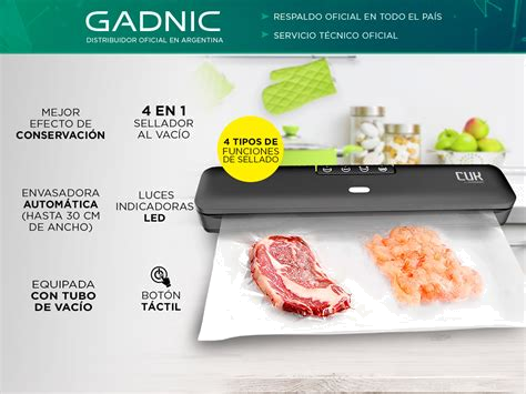 Envasadora Al Vacio Gadnic Neptuno Táctil