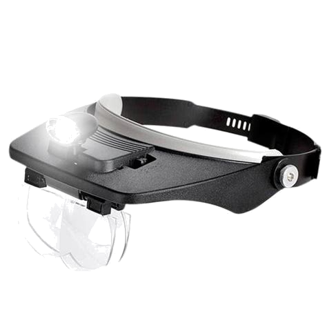 Lupa Binocular Gadnic Maximus Vincha Manos Libres