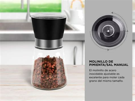 Molinillo Inoxidable 2 en 1 Cuk Gadnic Sal Pimienta