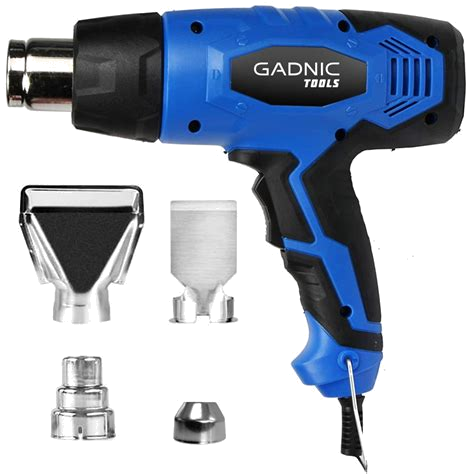 Pistola de Calor Gadnic Progun 1800W con Puntas Adicionales