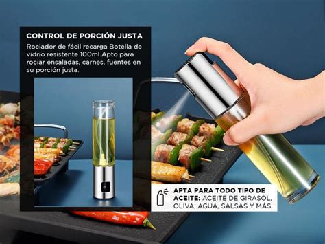 Rociador de Aceite Gadnic Spray Pulverizador 100ml