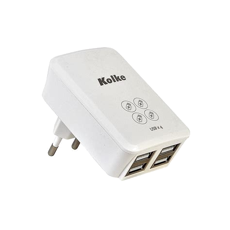 Cargador USB Kolke 023544 con Cable MicroUSB 1m