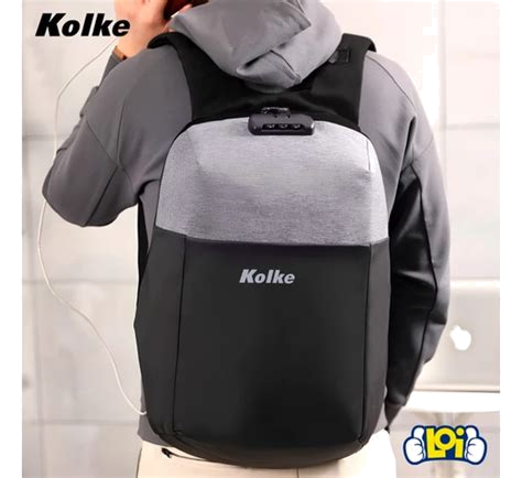 Mochila Kolke para Notebook hasta 15.6" con USB