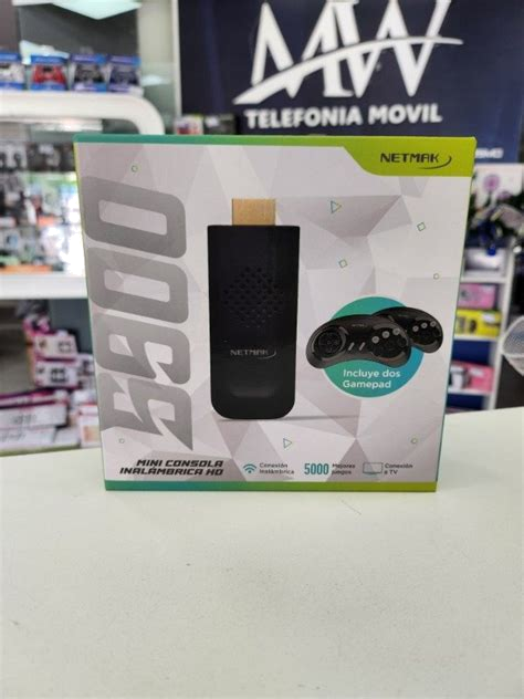 Consola Retro Netmak con 20,000 Juegos Clásicos