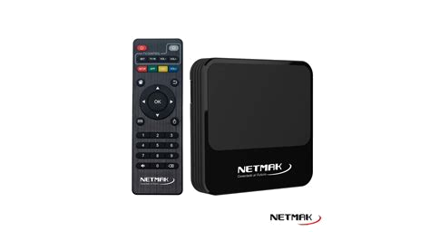 Netmak NM-TVBOX4 | TV Box 4K Android 10.0
