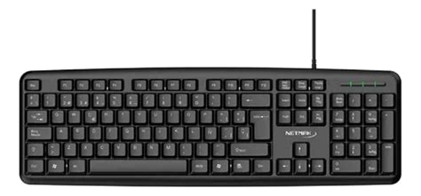 Teclado USB Español Netmak con Letra Ñ para PC y Mac