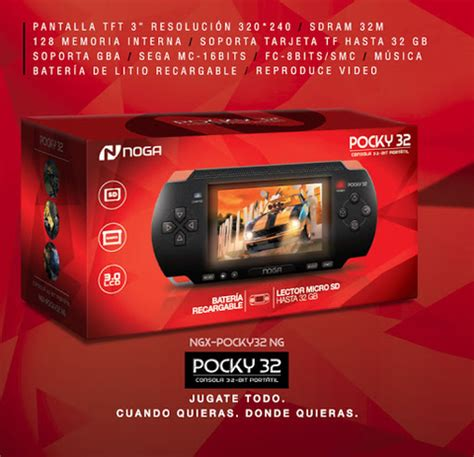Consola de Juegos Noganet POCKY-R8