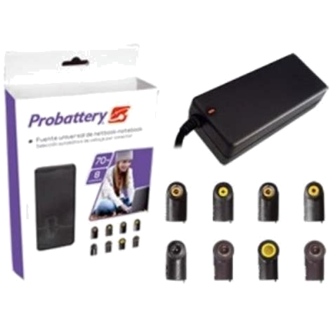 Cargador Universal de Notebook Probattery 90W 8 Pines