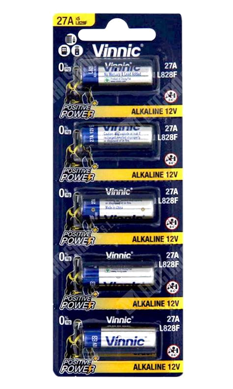 Pilas Alcalinas AAA Vinnic Termoselladas x 4 Unidades