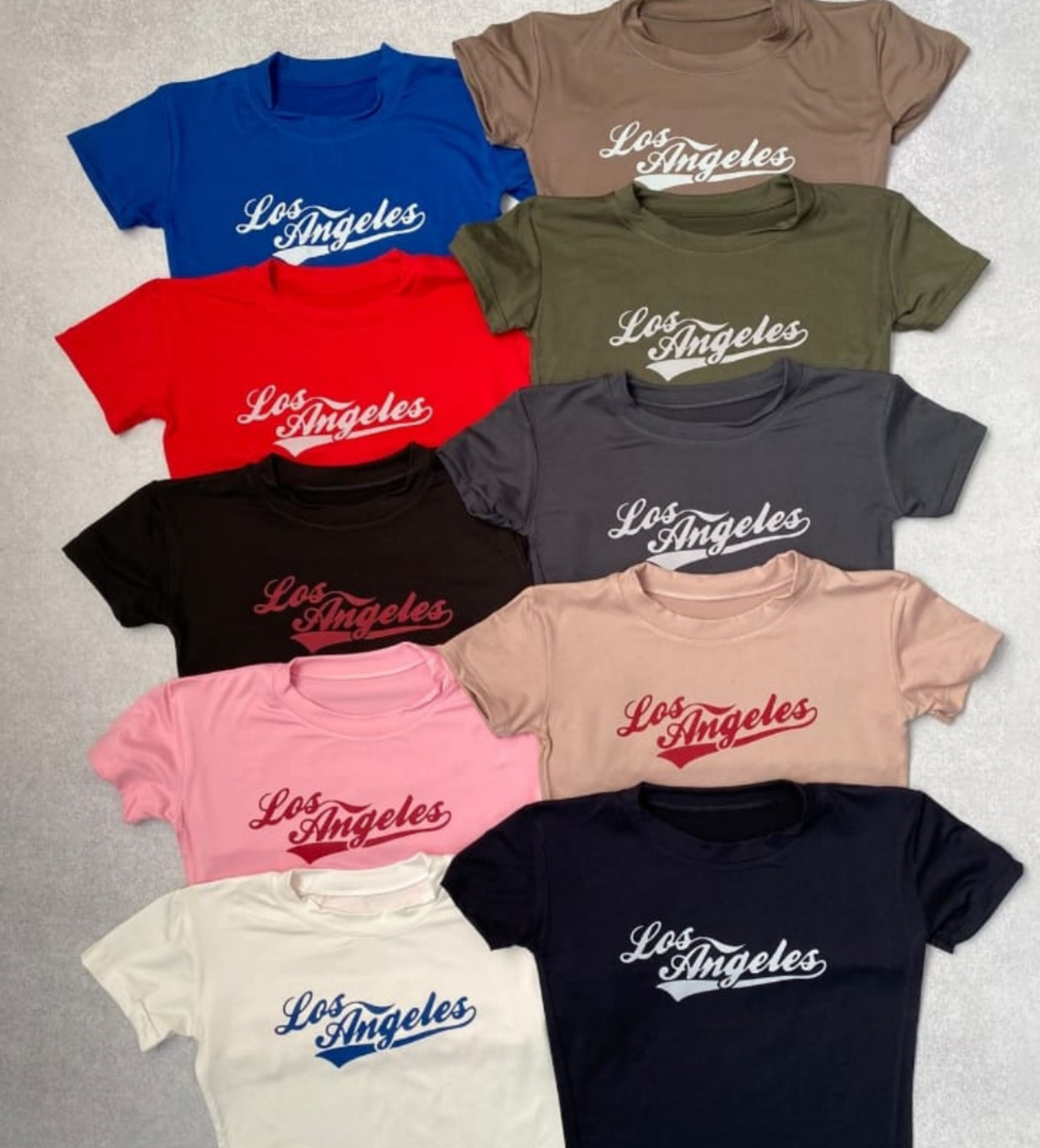 Remera Los Ángeles modal soft