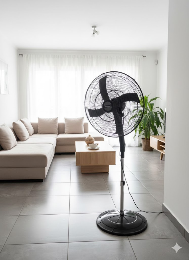 Mesa ratona de madera con tapa de vidrio